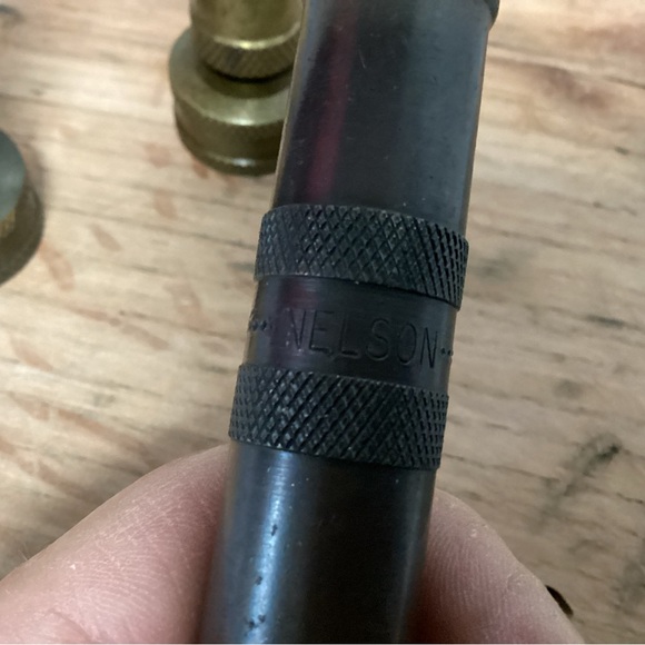 Vintage Brass Water Hose Nozzles - Set of 3 with 2 of them marked - Collectible - Picture 6 of 10